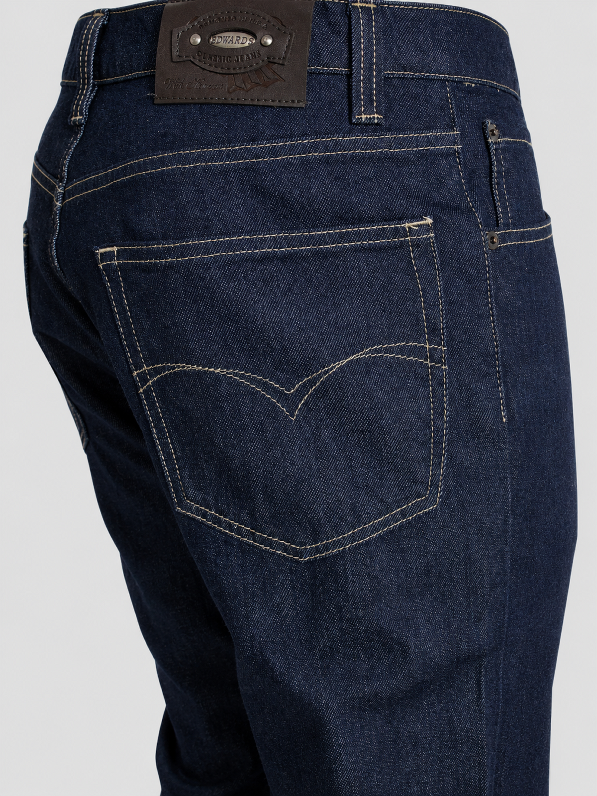 Jeans Slim Denim Oscuro Hombre