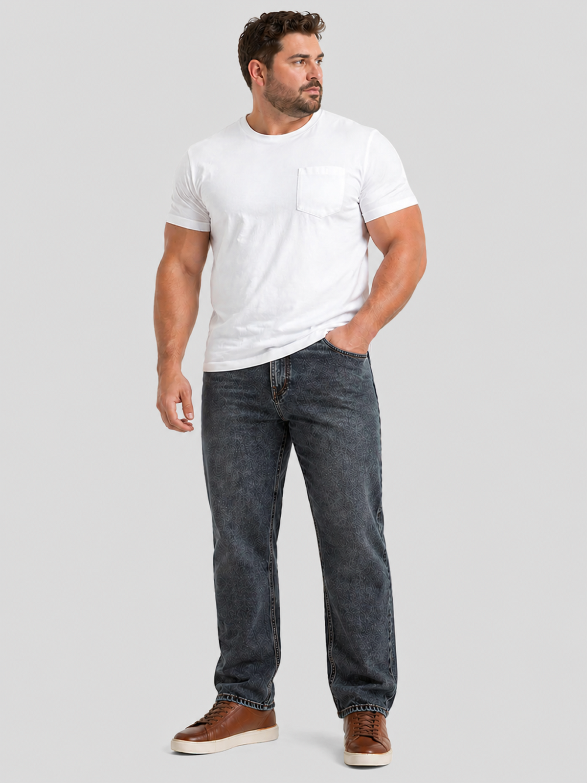 Men's Jeans 2619 | Acid Indigo | Straight Cut | Edward's