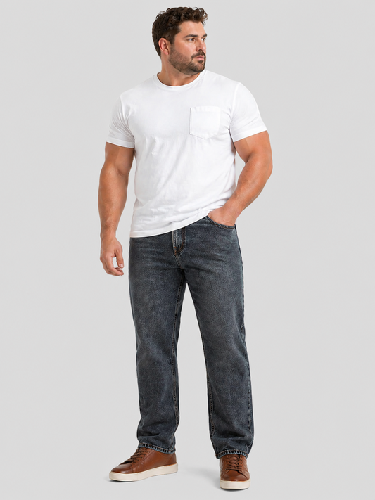 Jeans Straight Stone Medio Edwards