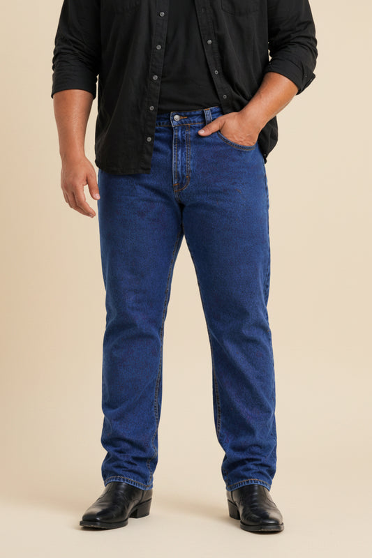 Jeans Recto Hombre Azul Medio Edward’s