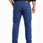 Jeans Recto Hombre Talla Grande Tiro Alto Azul Medio Edward’s 2611