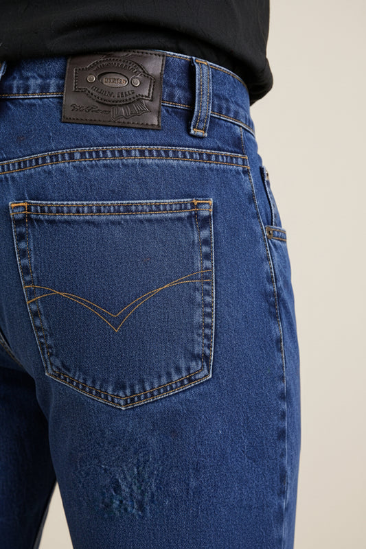 Jeans Recto Hombre Azul Medio Edward’s