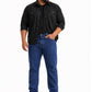 Jeans Recto Hombre Talla Grande Tiro Alto Azul Medio Edward’s 2611
