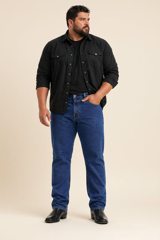 Jeans Recto Hombre Azul Medio Edward’s
