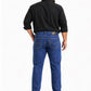 Jeans Recto Hombre Talla Grande Tiro Alto Azul Medio Edward’s 2611