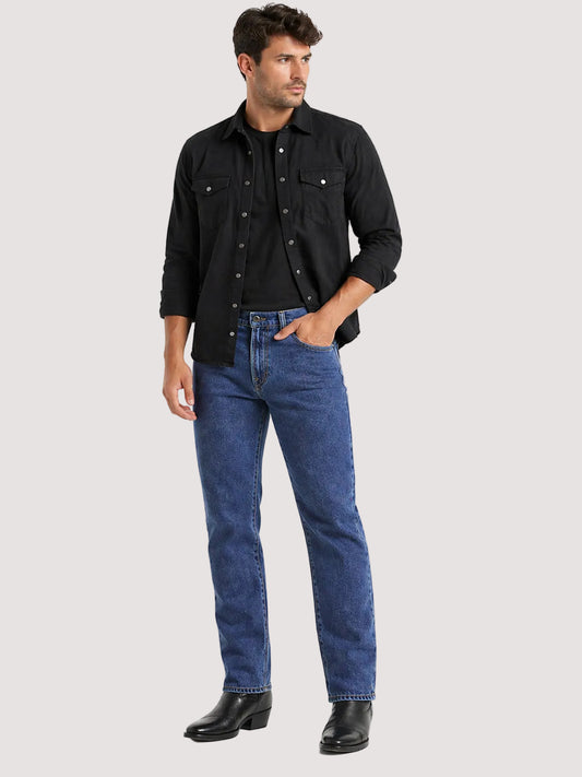 Jeans Recto Hombre Azul Medio Edward’s