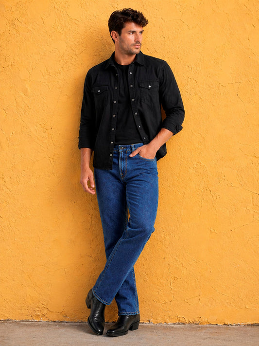 MEN'S CLASSIC DENIM PANTS 2611 STONE