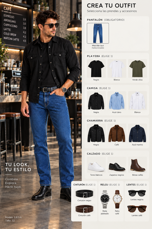 MEN'S CLASSIC DENIM PANTS 2611 STONE