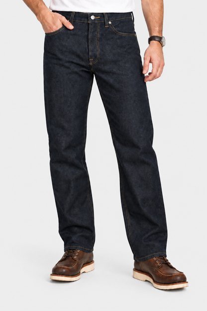 Pantalón Mezclilla Recto Azul Oscuro Edwards