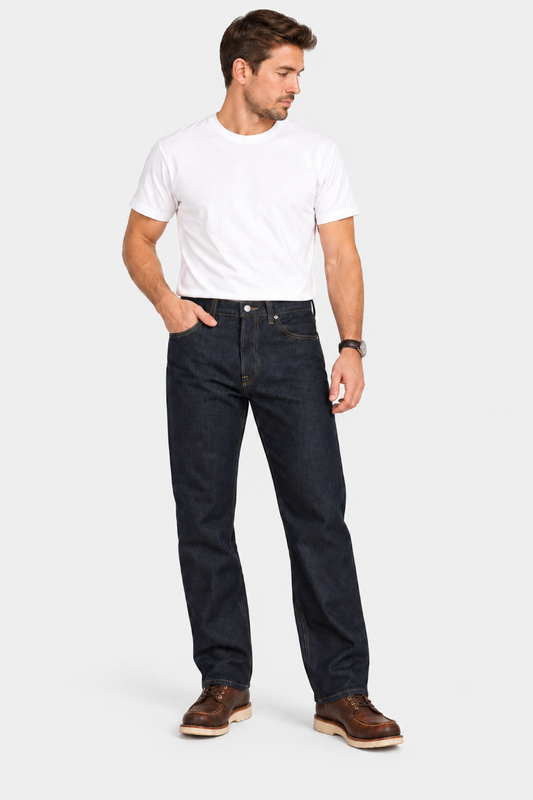 Pantalón Mezclilla Straight Negro Edwards