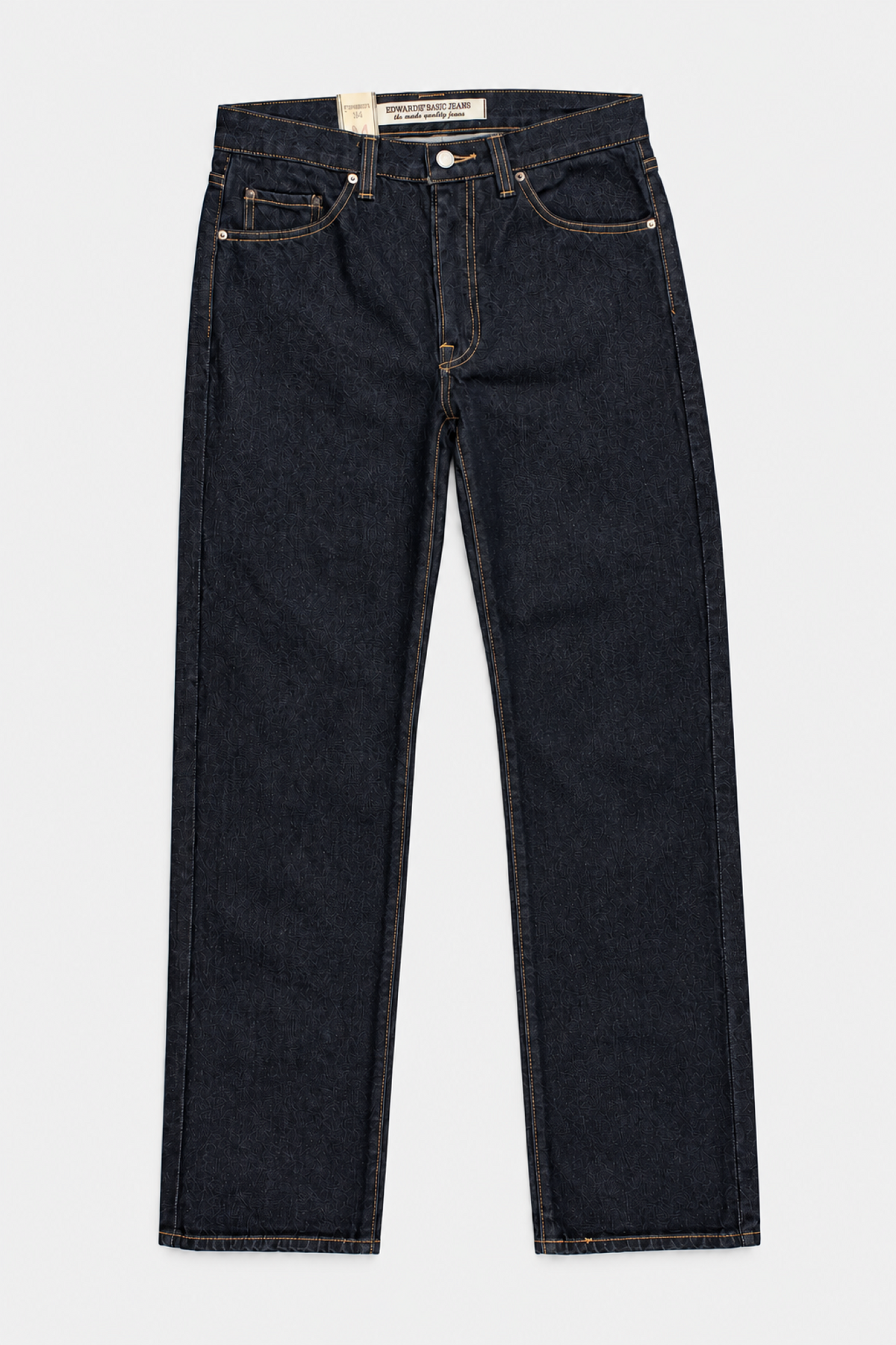 Pantalón Mezclilla Recto Azul Oscuro Edwards