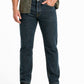 Jeans Recto Hombre Talla Grandre Tiro Alto Azul Petróleo Edward’s 2618