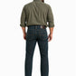 Jeans Recto Hombre Talla Grandre Tiro Alto Azul Petróleo Edward’s 2618