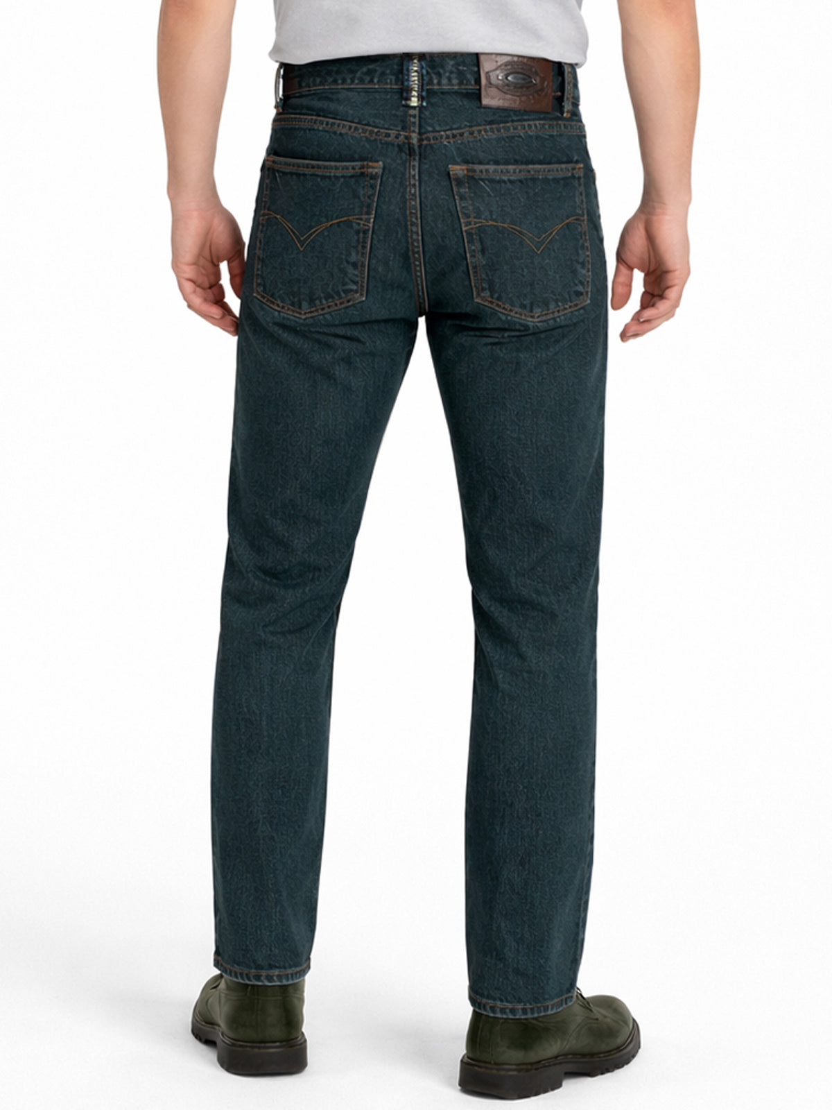 Jeans 2618 Men's | Indigo Petrol Color | Straight Cut | Edward's