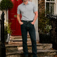 Jeans 2618 Men's | Indigo Petrol Color | Straight Cut | Edward's