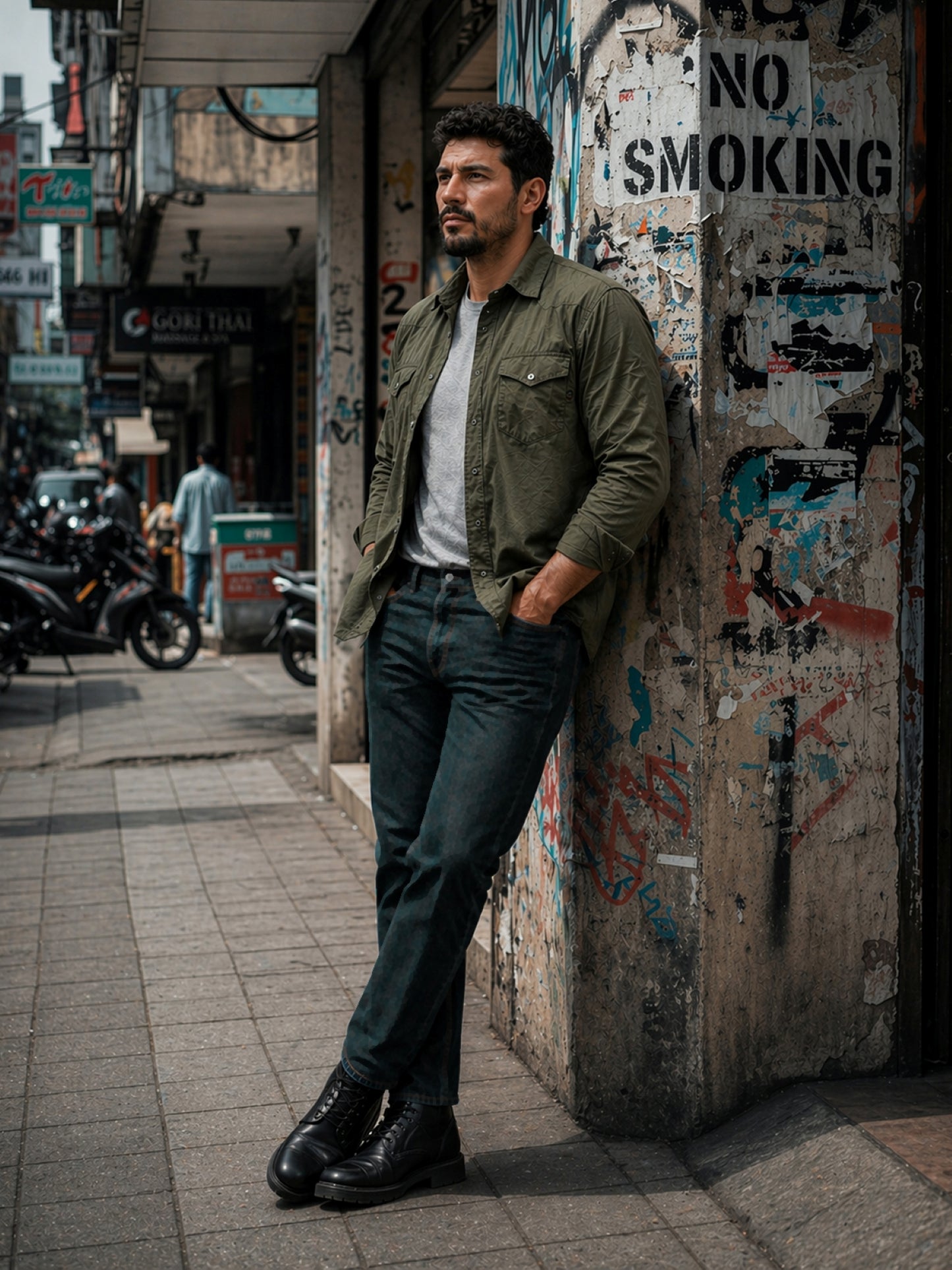 Jeans 2618 Men's | Indigo Petrol Color | Straight Cut | Edward's