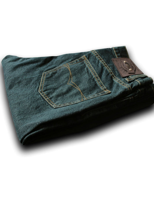 Jeans Straight Fit Petróleo Edwards
