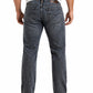 Jeans Recto Hombre Talla Grande Tiro Alto Acid Wash Azul Medio Edward’s 2619