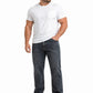 Jeans Recto Hombre Talla Grande Tiro Alto Acid Wash Azul Medio Edward’s 2619