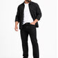 Jeans Recto Hombre Talla Grande Tiro Alto Negro Edward’s 2622