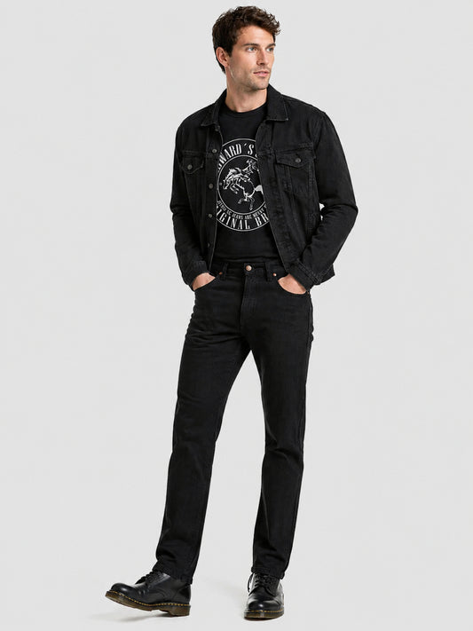 Men's Jeans 2622 | Classic Black | Straight Cut | Edward's