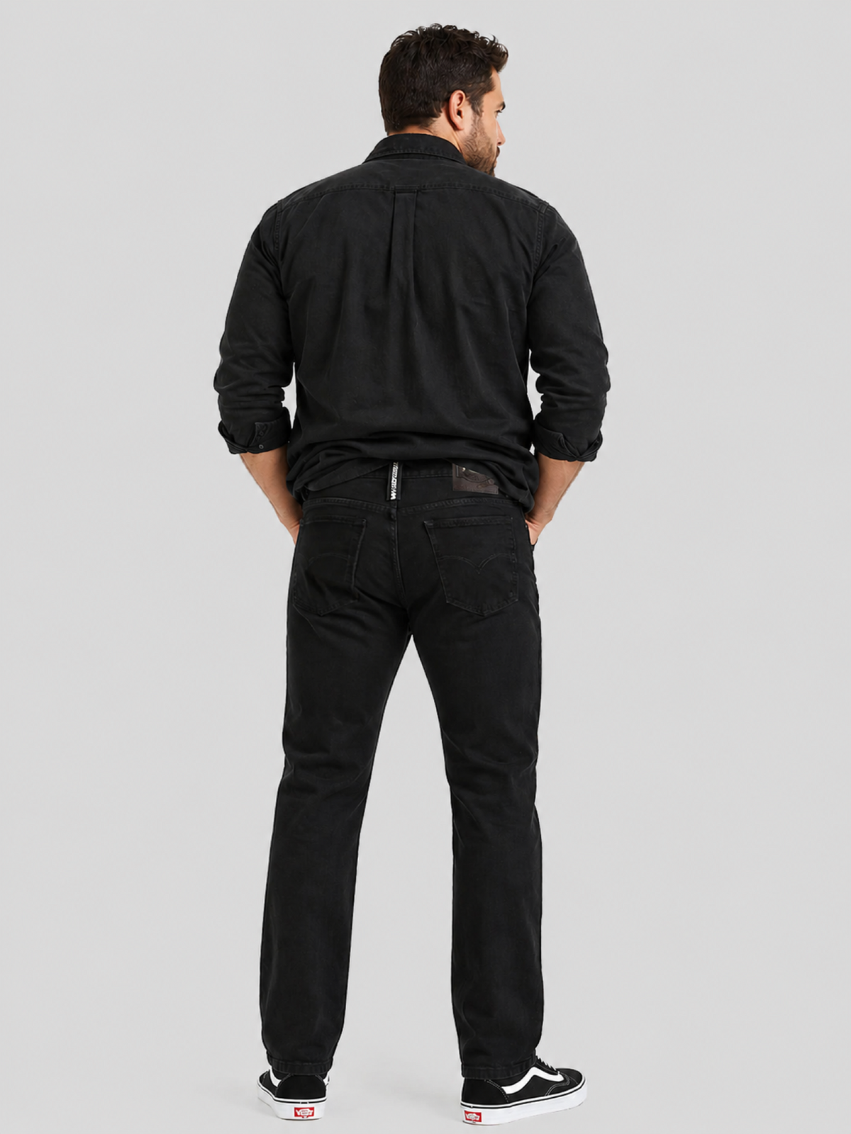 Men's Jeans 2622 | Classic Black | Straight Cut | Edward's