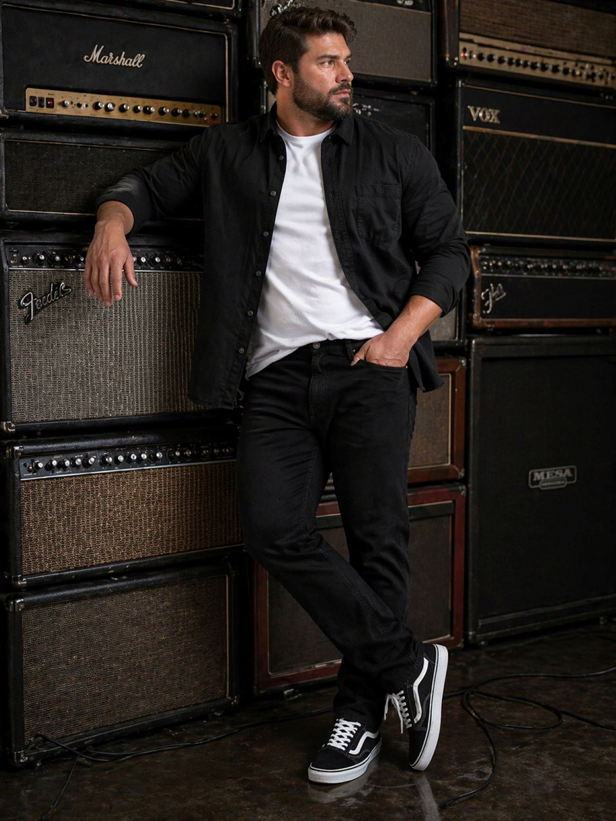 Men's Jeans 2622 | Classic Black | Straight Cut | Edward's