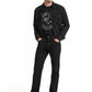 Jeans Recto Hombre Tiro Alto Negro Edward’s 2622