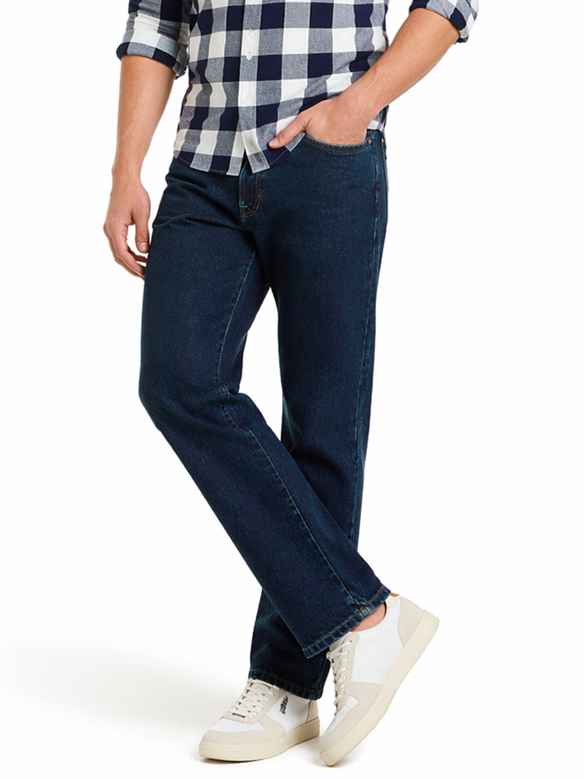 Men's Jeans 2630 | Indigo Color 16 Bathrooms | Straight Cut | Edward's