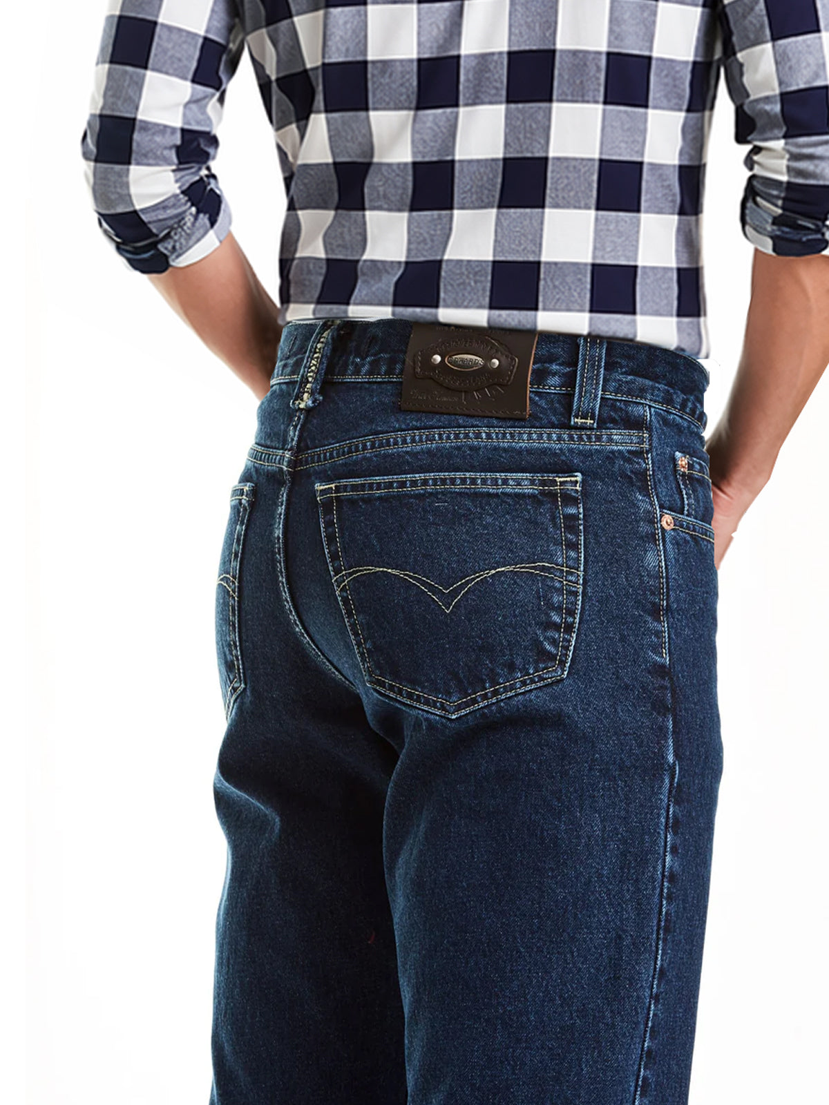 Men's Jeans 2630 | Indigo Color 16 Bathrooms | Straight Cut | Edward's