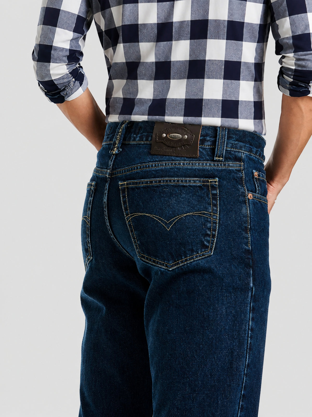 Men's Jeans 2630 | Indigo Color 16 Bathrooms | Straight Cut | Edward's