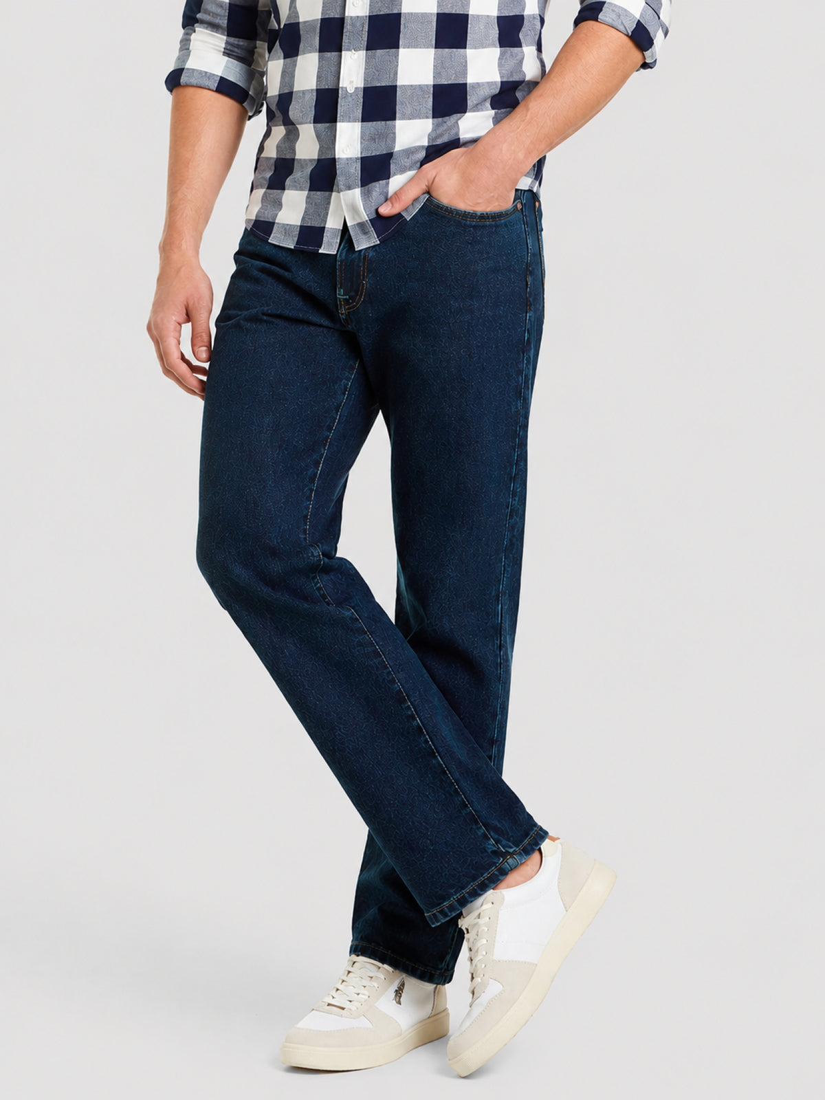 Men's Jeans 2630 | Indigo Color 16 Bathrooms | Straight Cut | Edward's