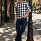 Men's Jeans 2630 | Indigo Color 16 Bathrooms | Straight Cut | Edward's