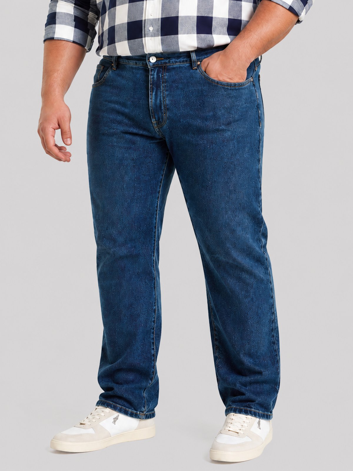Men's Jeans 2630 | Indigo Color 16 Bathrooms | Straight Cut | Edward's