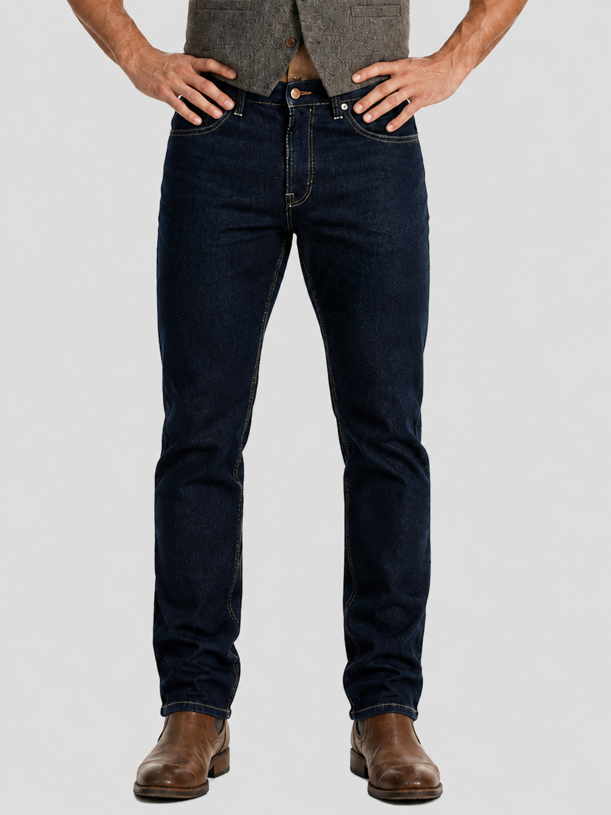 Jeans Recto Soft Oscuro Edwards