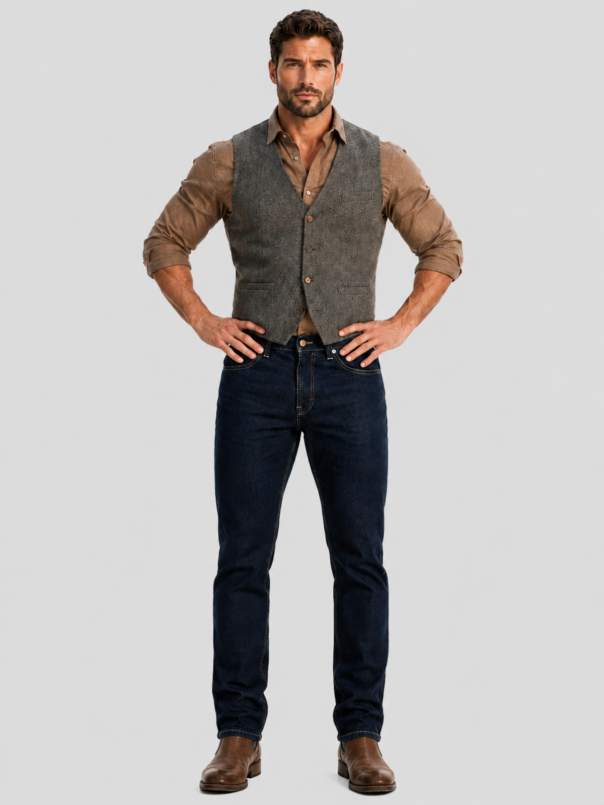 Jeans Recto Soft Oscuro Edwards