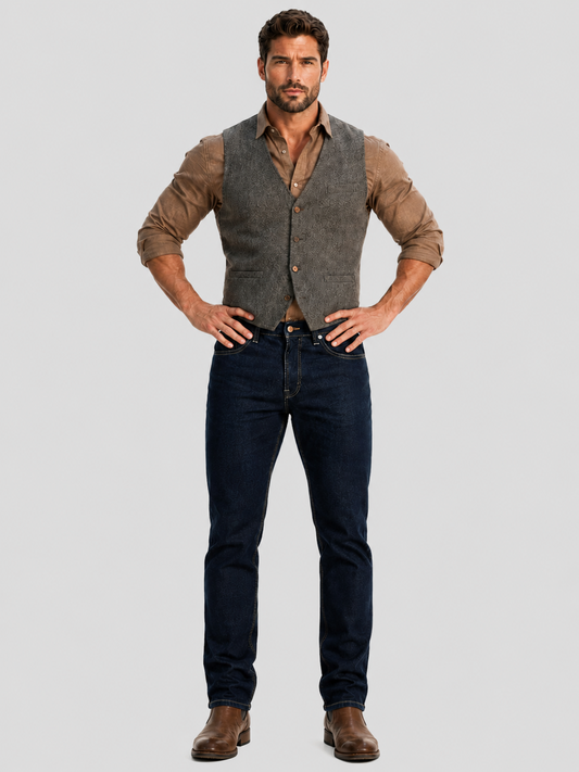 Jeans Recto Soft Oscuro Edwards