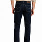 Jeans Recto Hombre Tiro Alto Azul Oscuro Suavizado Edward’s 2630