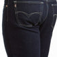 Jeans Recto Hombre Tiro Alto Azul Oscuro Suavizado Edward’s 2630