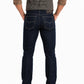 Jeans Recto Hombre Talla Grande Tiro Alto Índigo Oscuro Suavizado Edward’s 2630