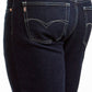 Jeans Recto Hombre Talla Grande Tiro Alto Índigo Oscuro Suavizado Edward’s 2630