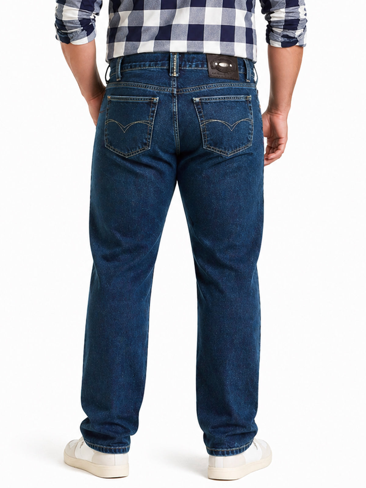 Jeans Recto Hombre Talla Grande Azul Índigo Edward’s 2630 16B