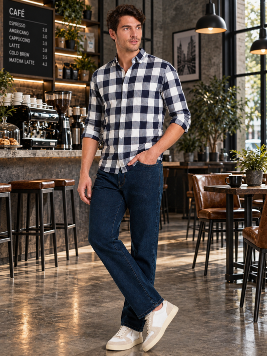 Jeans Recto Índigo Edwards