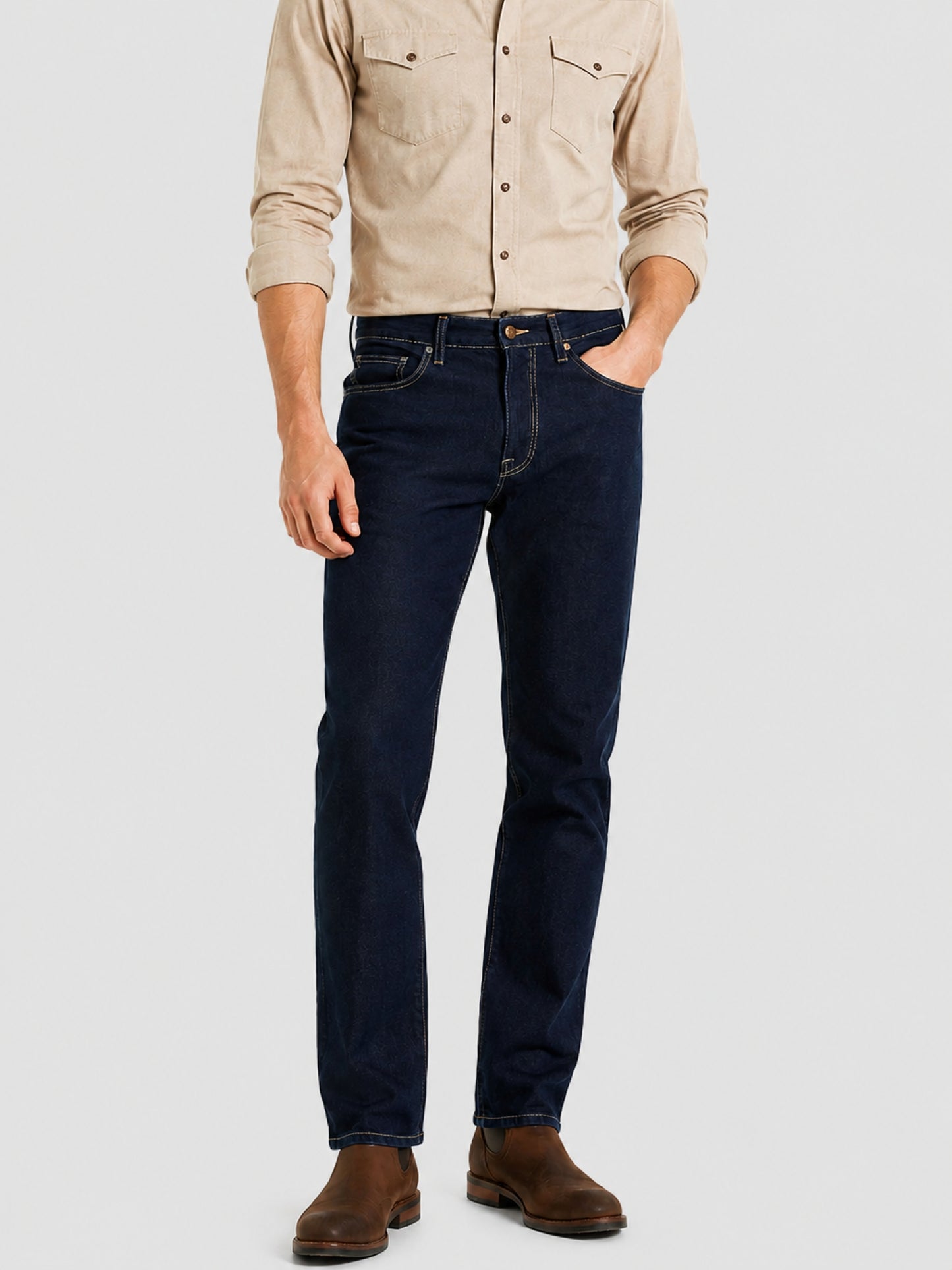 Jeans Recto Soft Oscuro Edwards