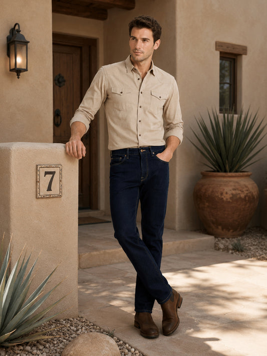 Jeans Recto Soft Oscuro Edwards