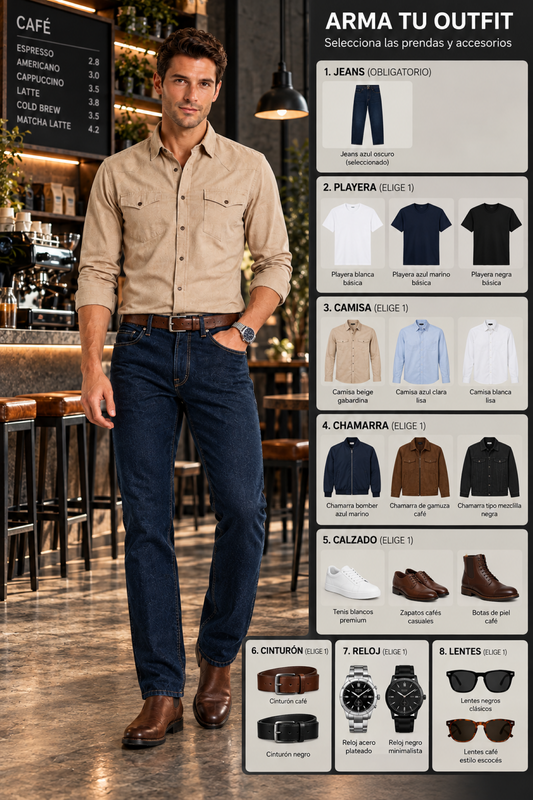 Jeans Recto Soft Oscuro Edwards