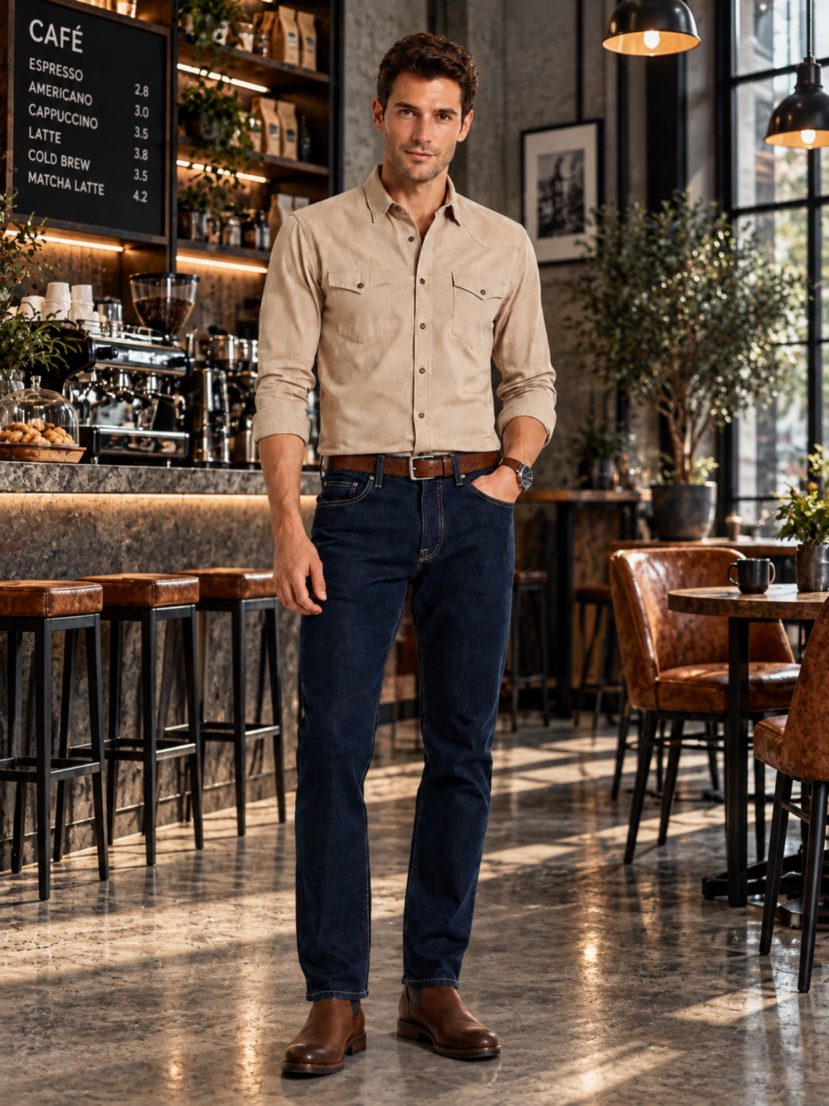 Jeans Recto Hombre Edwards 2630 Soft