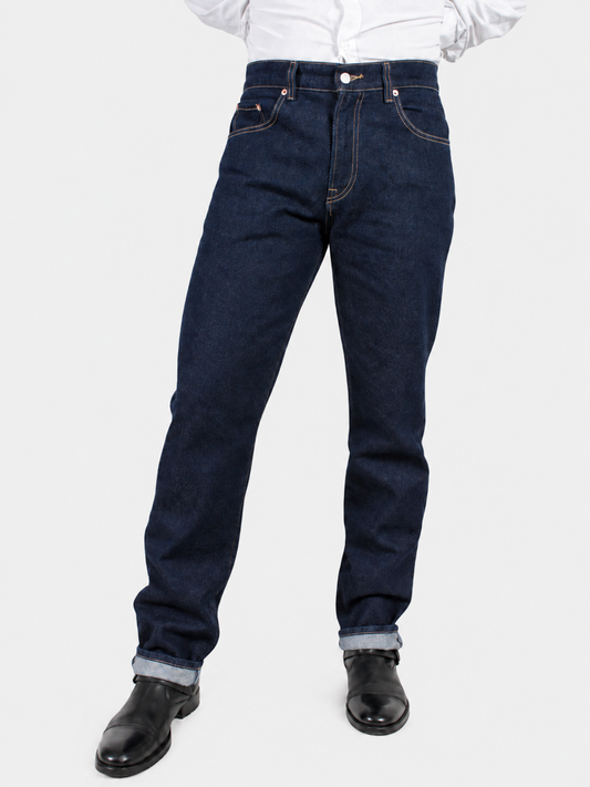 Jeans Recto Hombre Denim Azul Edwards