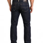Jeans Recto Hombre Talla Grande Stretch Tiro Alto Azul Oscuro Soft Edward’s 2670