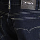 Jeans Recto Hombre Talla Grande Stretch Tiro Alto Azul Oscuro Soft Edward’s 2670